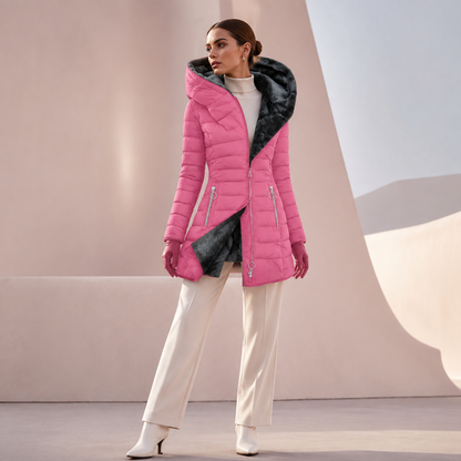 Sabrine Women's Fleece-Lined Winter Coat