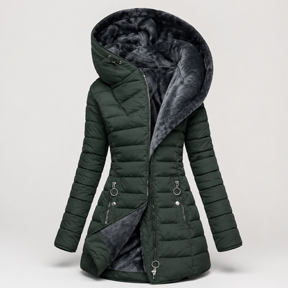 Sabrine Women's Fleece-Lined Winter Coat