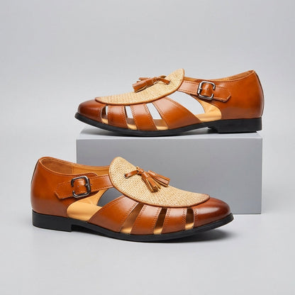 Raffaele | Monk Sandal with Fringe