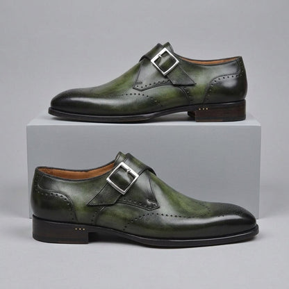 Brenton Wingtip Monk Strap