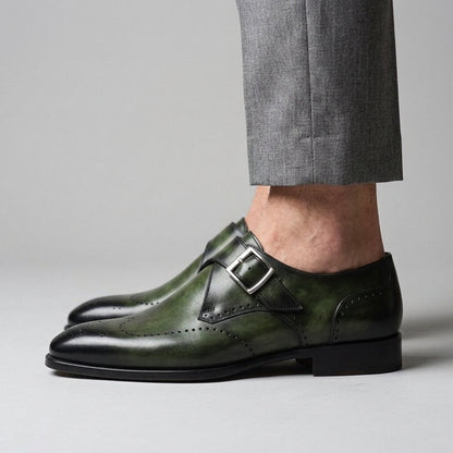 Brenton Wingtip Monk Strap