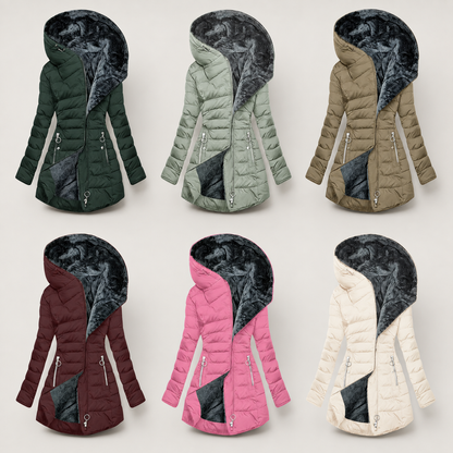 Sabrine Women's Fleece-Lined Winter Coat