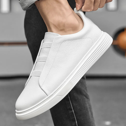 OLYVANE Genuine Leather Sneakers