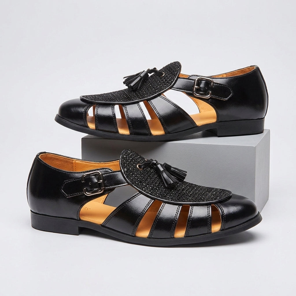 Raffaele | Monk Sandal with Fringe