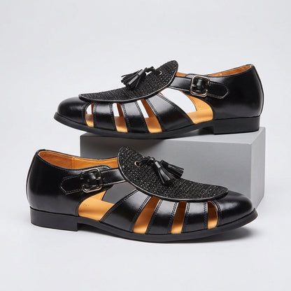 Raffaele | Monk Sandal with Fringe