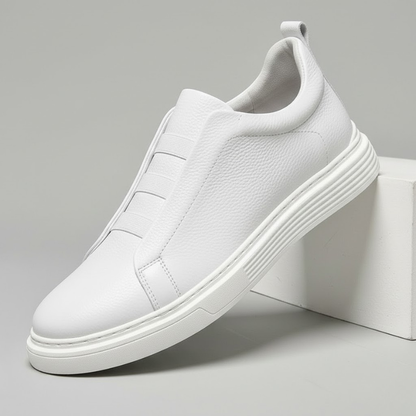 OLYVANE Genuine Leather Sneakers