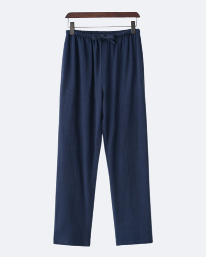 OLYVANE Linen Trousers