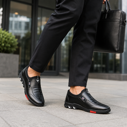 Elegant men’s shoe with non-slip sole
