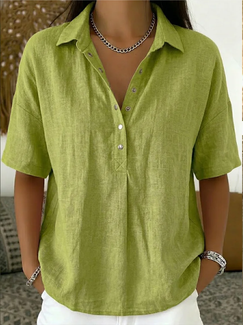 OLYVANE | Blouse Élégante et Confortable Charlotte