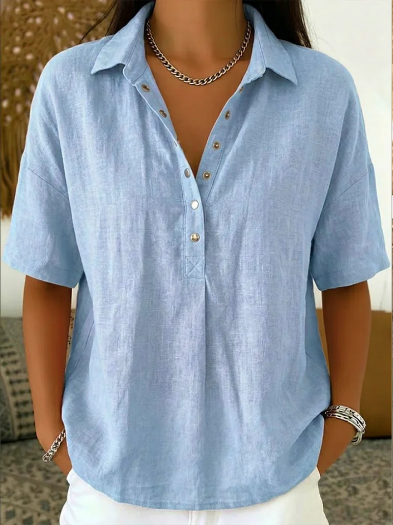 OLYVANE | Blouse Élégante et Confortable Charlotte