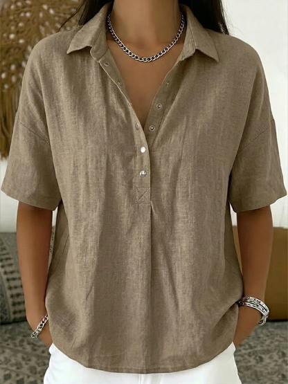 OLYVANE | Blouse Élégante et Confortable Charlotte