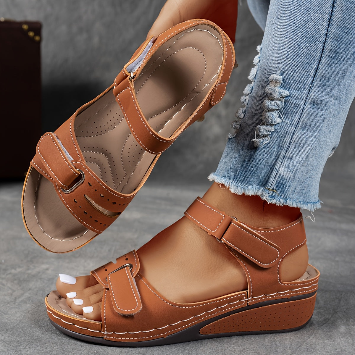 OLYVANE | Élise Orthopedic Comfort Sandals