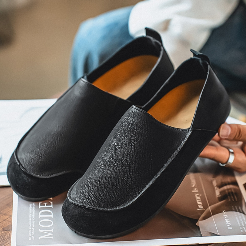 OLYVANE Suede Loafers