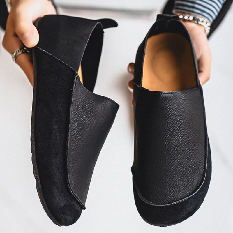 OLYVANE Suede Loafers