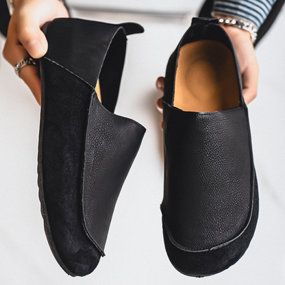 OLYVANE Suede Loafers