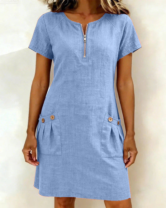 Lina Dress Natural elegance for every day.