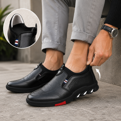 Elegant men’s shoe with non-slip sole