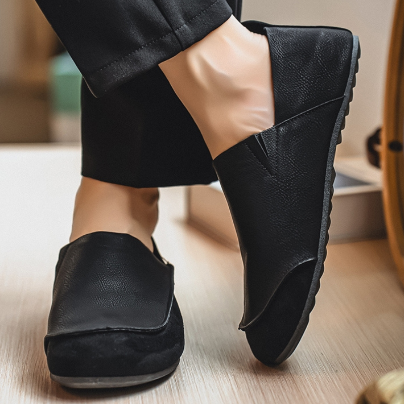 OLYVANE Suede Loafers