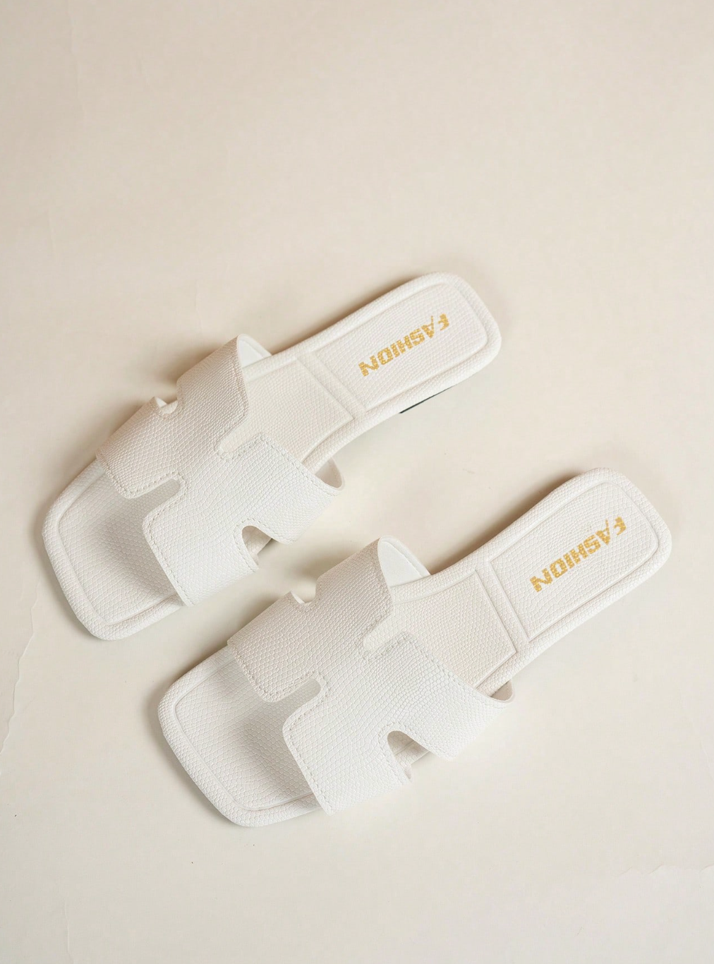 Olyvane Isla Flat Slide Sandals