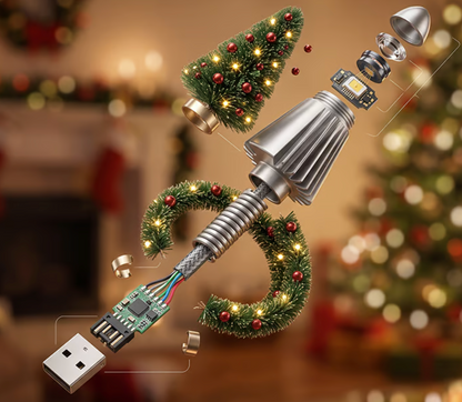 Olyvane – USB Christmas Tree Projection Light