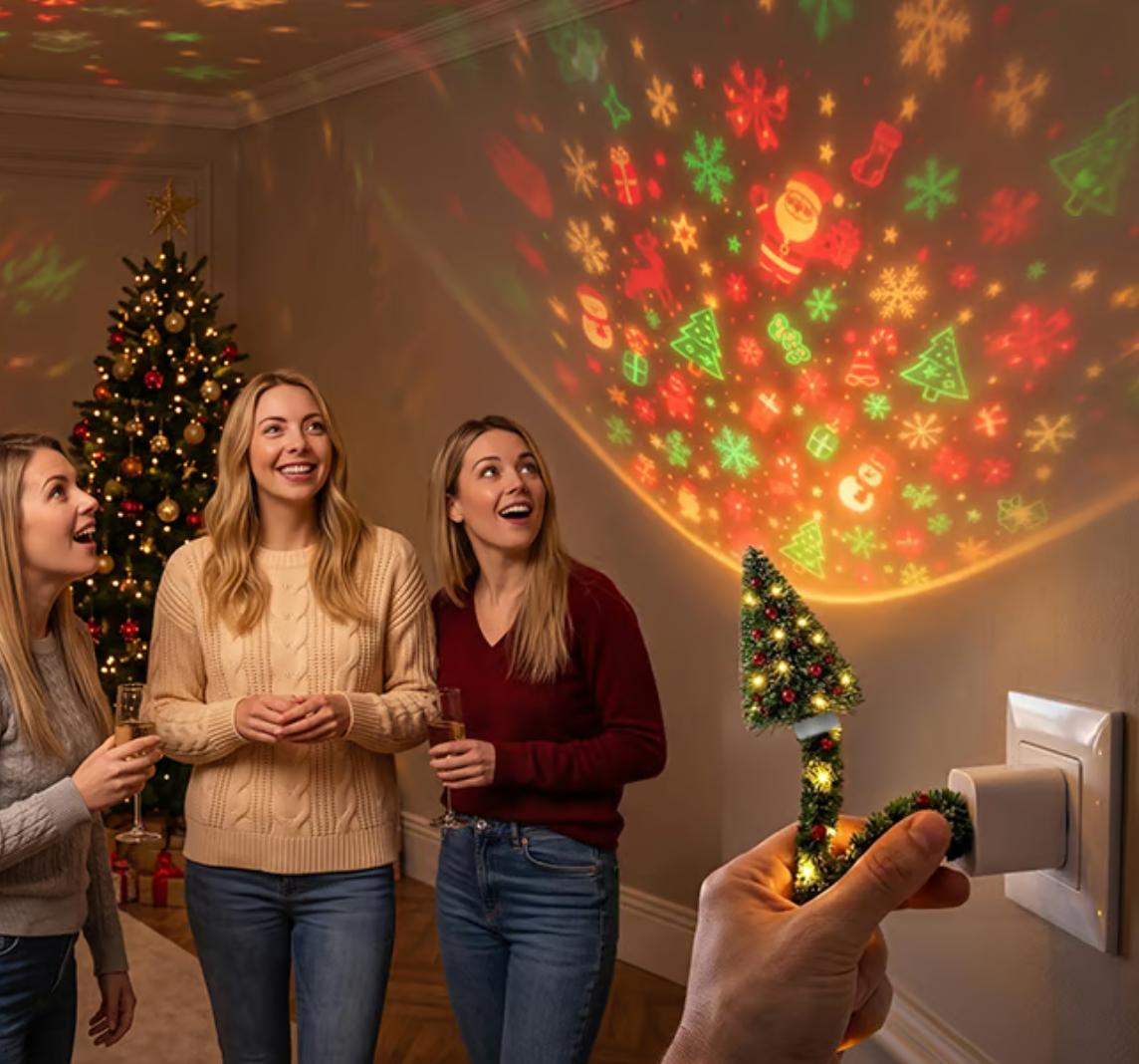 Olyvane – USB Christmas Tree Projection Light