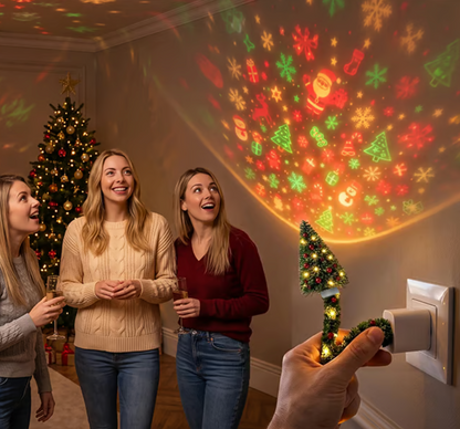 Olyvane – USB Christmas Tree Projection Light