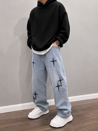 Olyvane™ | Kairo Vintage Wide Leg Jeans