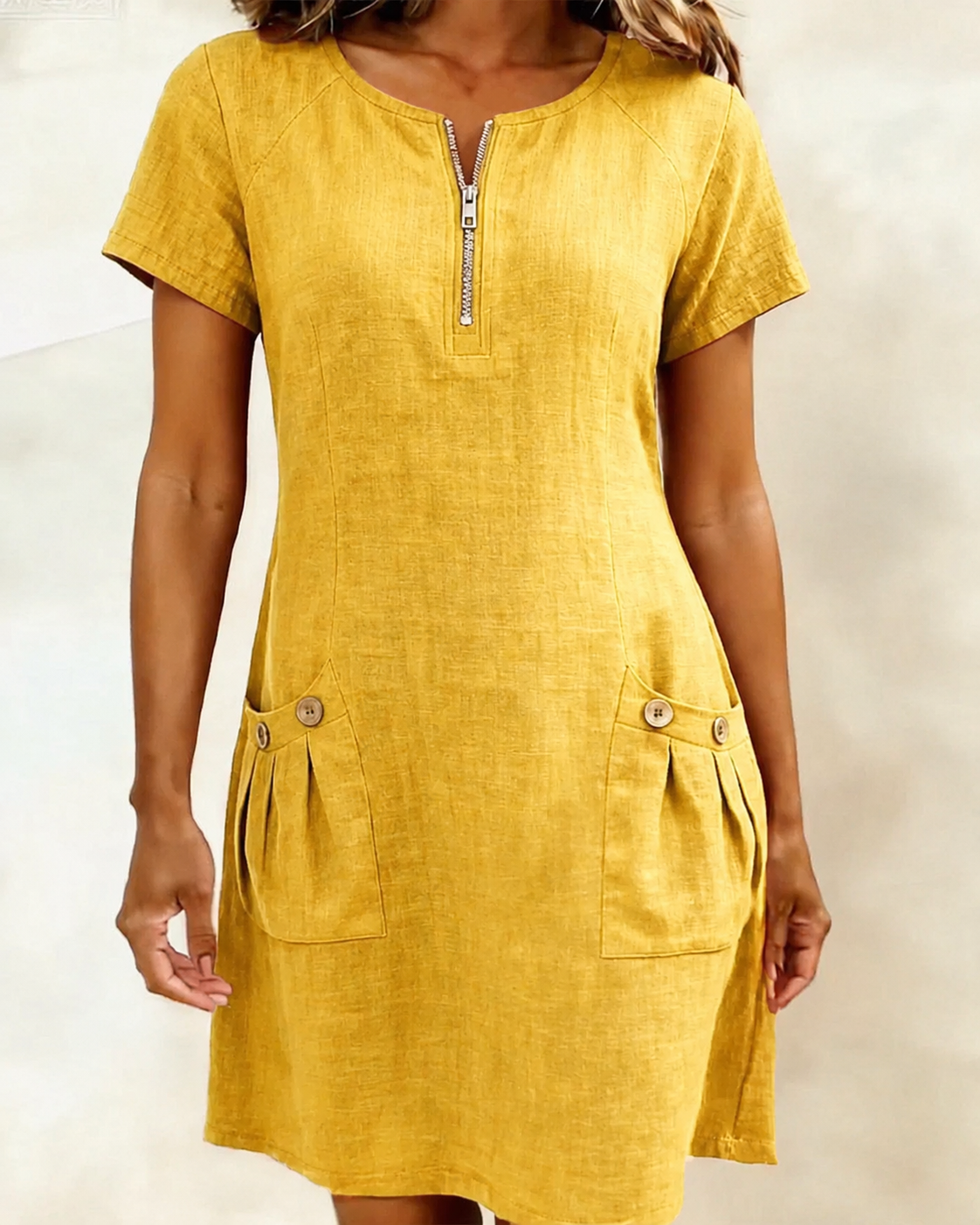 Lina Dress Natural elegance for every day.