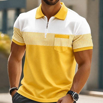 Olyvane Mason | Elegant Zip Polo