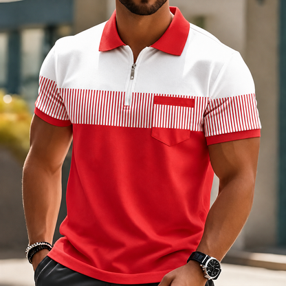 Olyvane Mason | Elegant Zip Polo