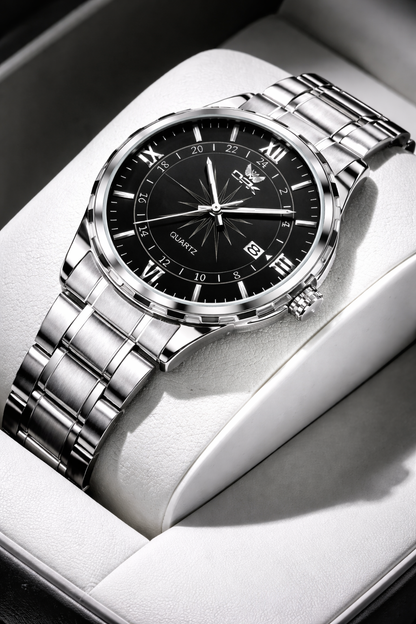 Steel Belt Quartz Watch