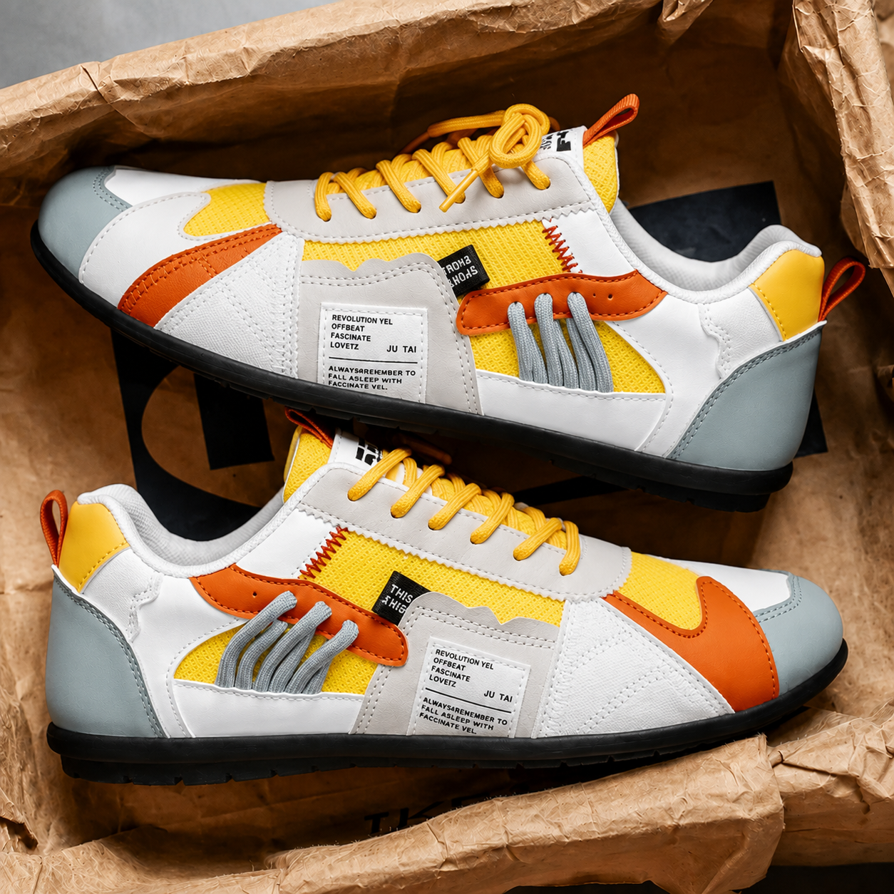Olyvane – Colorful Retro Sneakers