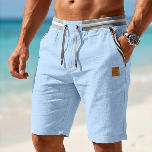 Leonardo | Pantalones cortos ligeros de verano con cordón ajustable