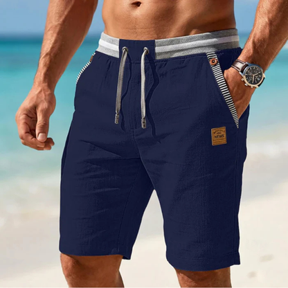 Leonardo | Pantalones cortos ligeros de verano con cordón ajustable