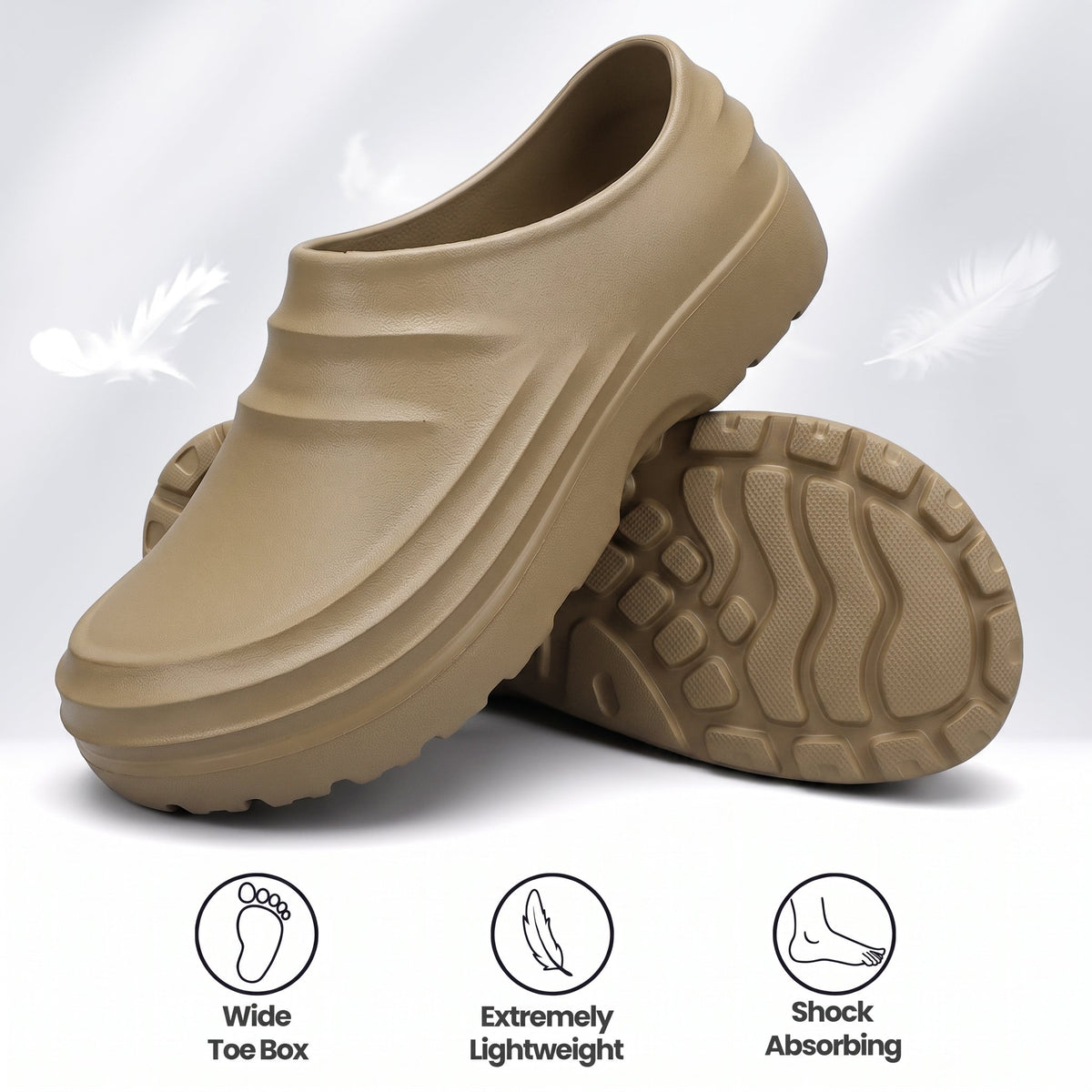 Olyvane CloudStep Comfort Clogs