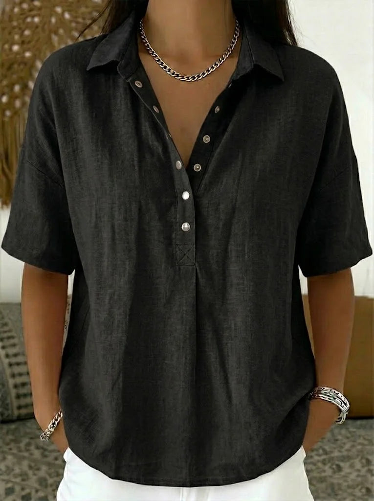 OLYVANE | Blouse Élégante et Confortable Charlotte