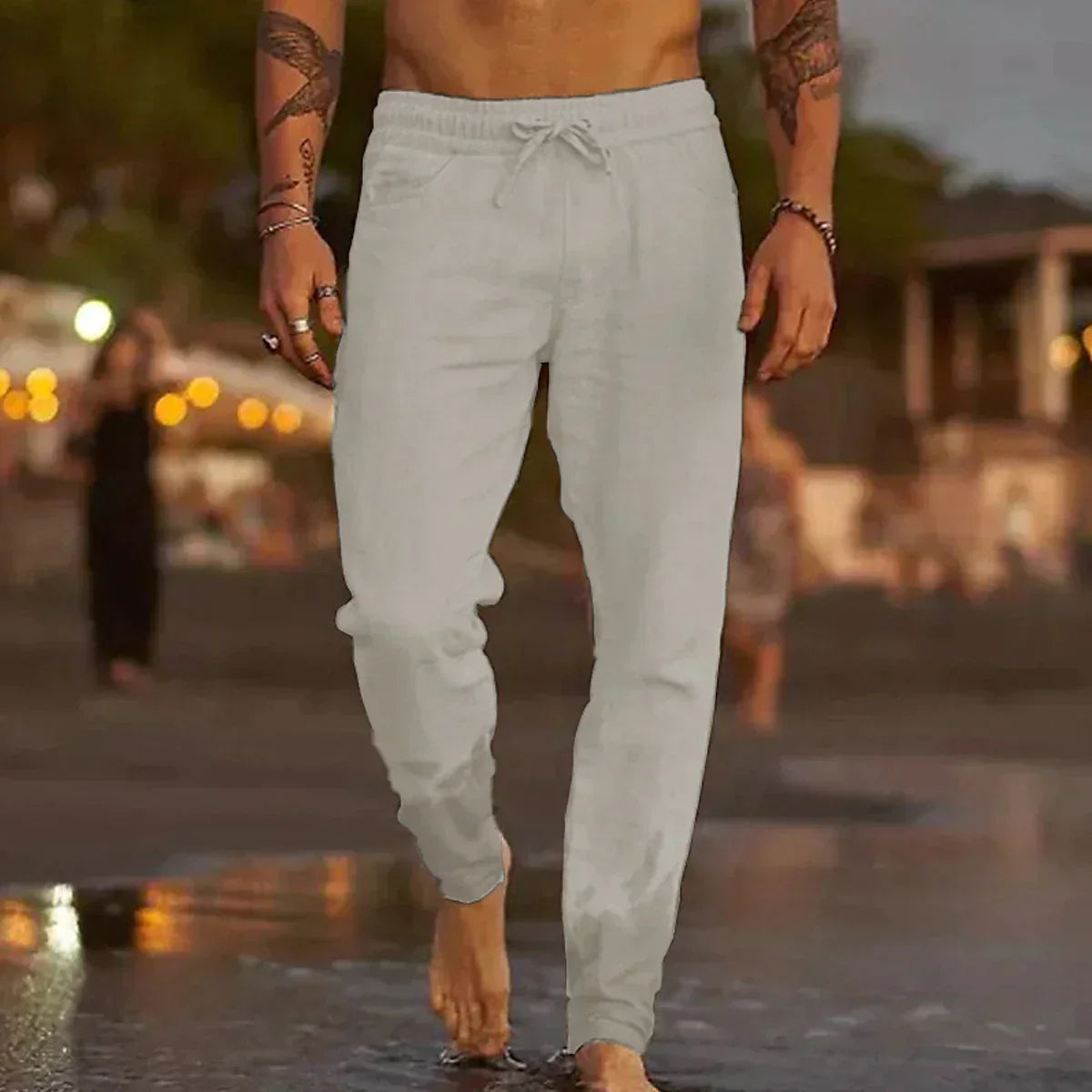 Linen Beach Pants