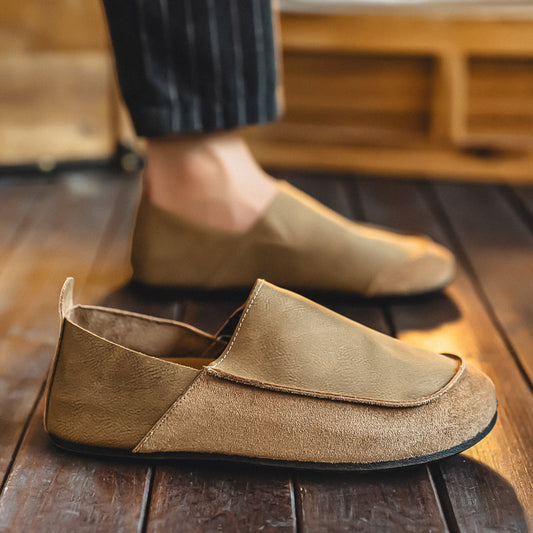 OLYVANE Suede Loafers