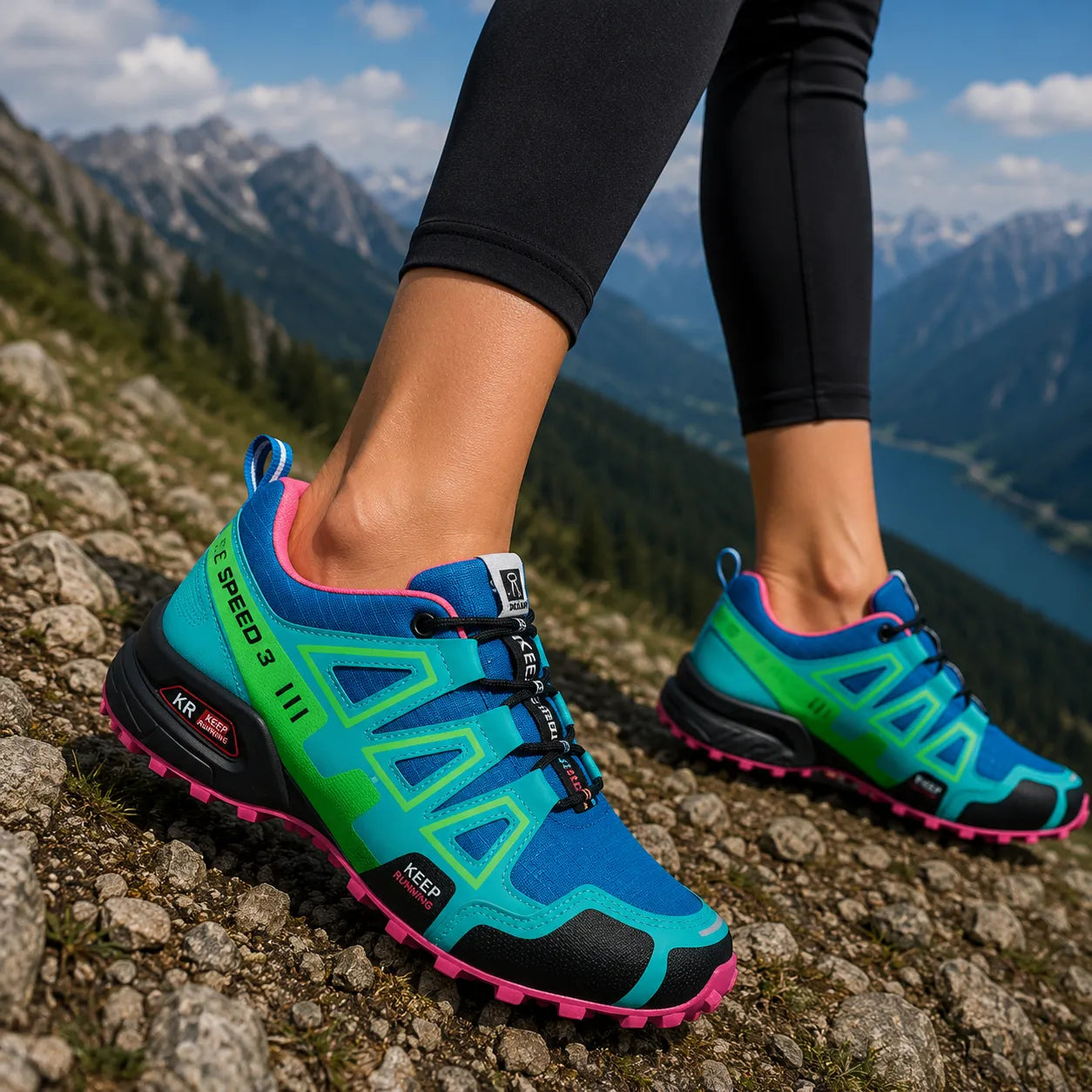Ergonomic Premium Hiking Shoe | Slip-Resistant & Waterproof