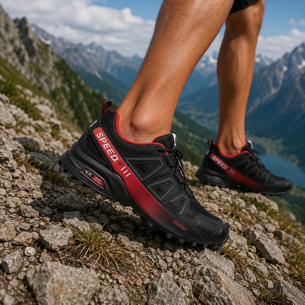 Ergonomic Premium Hiking Shoe | Slip-Resistant & Waterproof