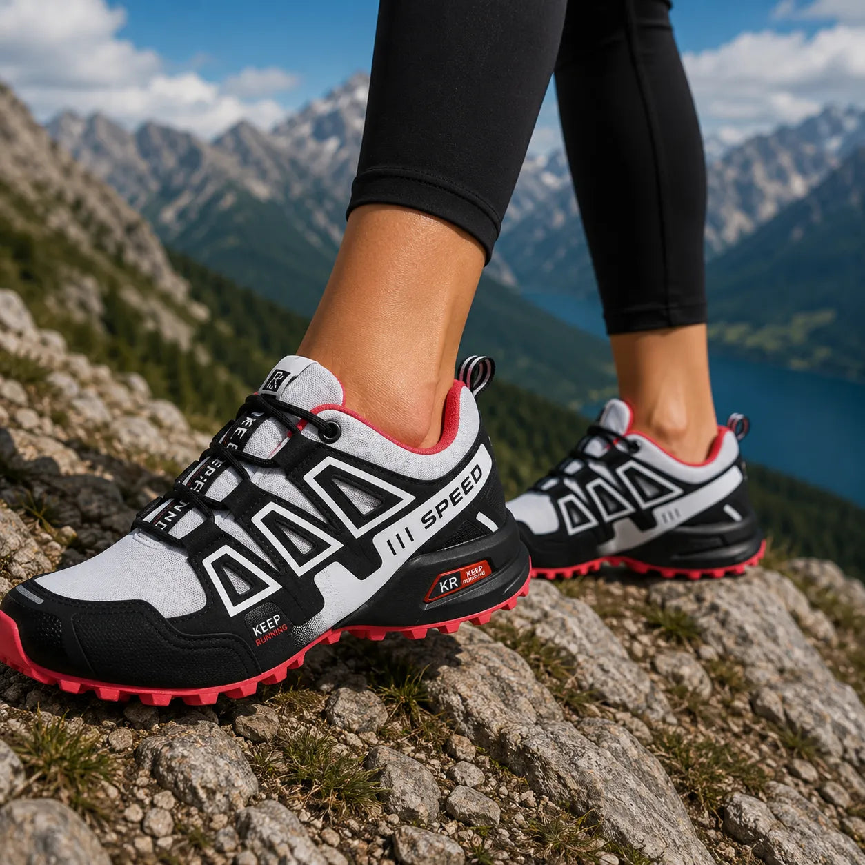 Ergonomic Premium Hiking Shoe | Slip-Resistant & Waterproof