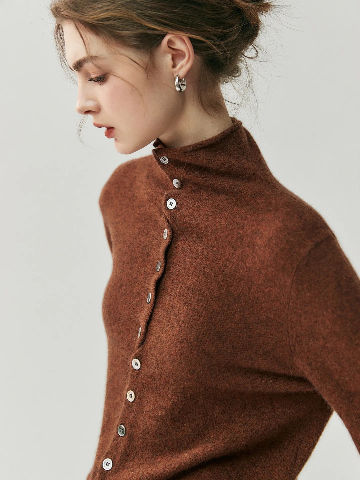 Claudette Cashmere Cardigan