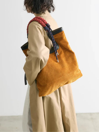 Corduroy Carry-All