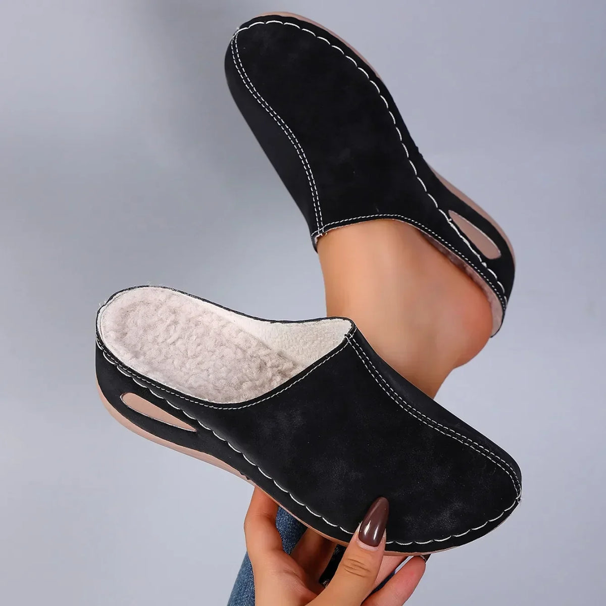 Elise | Warm Orthopaedic Slippers for Everyday Comfort