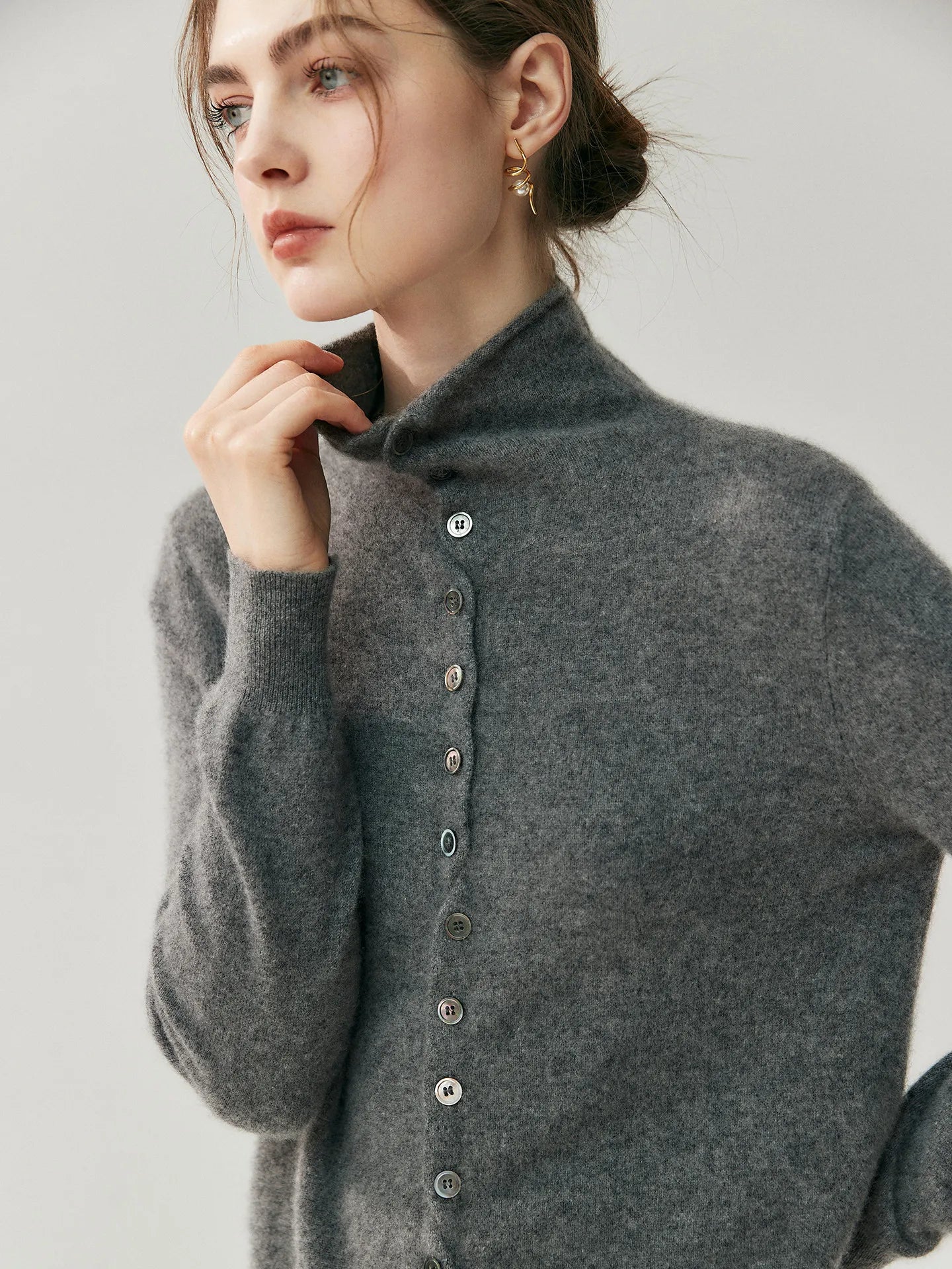Claudette Cashmere Cardigan