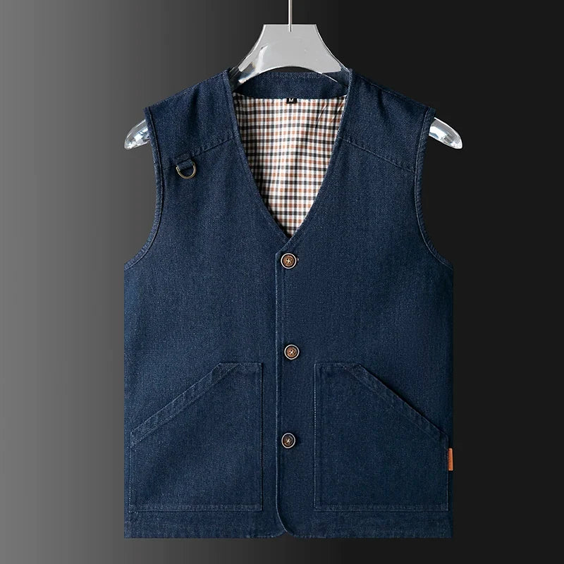 Cotton Utility Vest
