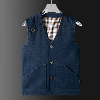 Cotton Utility Vest