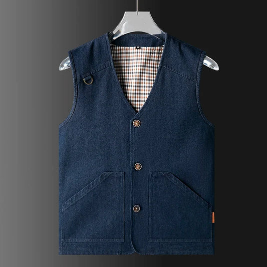 Cotton Utility Vest