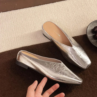 Vale Leather Flats