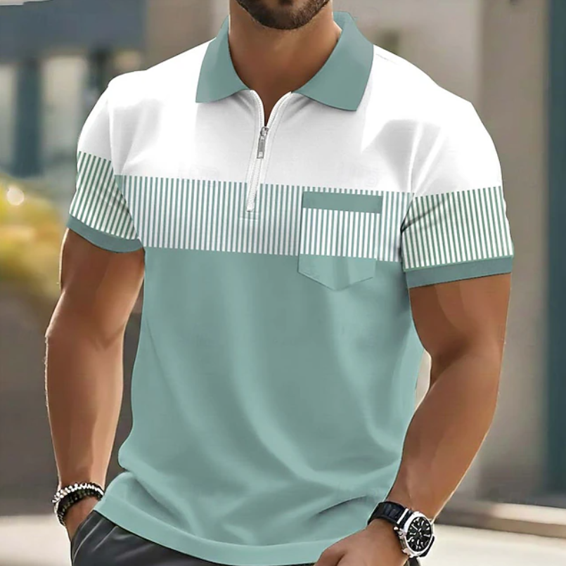 Olyvane Mason | Elegant Zip Polo
